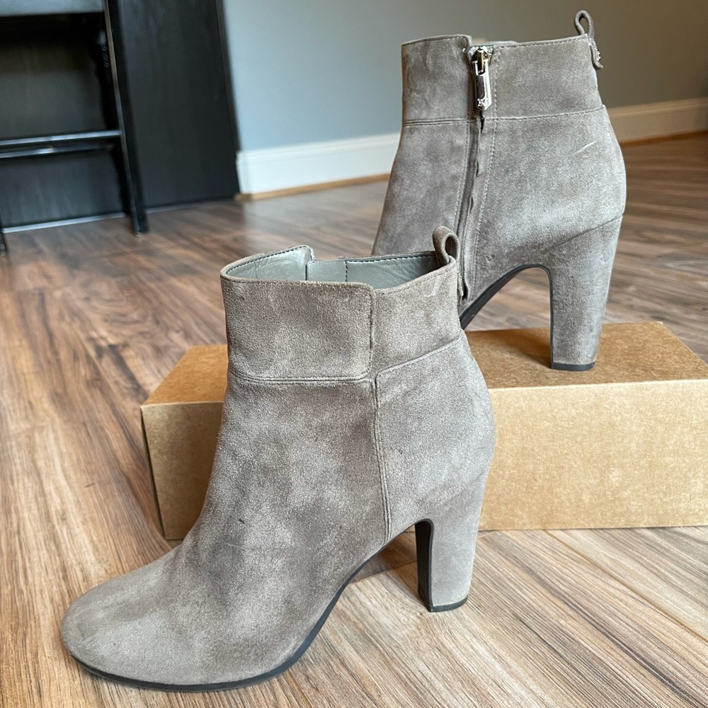 Sam Edelman Sianna Booties - Taupe - Size 8.5